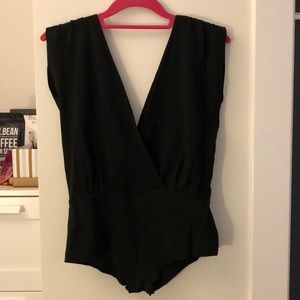 Black Zara Leotard